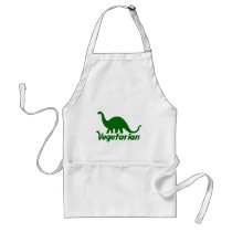 Vegetarian Dinosaur Apron