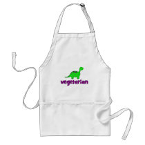 Vegetarian - Dinosaur Design Aprons