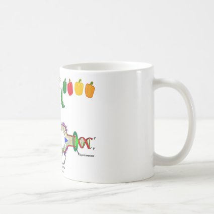 Vegetarian DNA (Vegetarian Attitude Humor) Mug