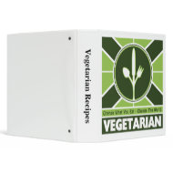Vegetarian Flag binder