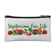 Vegetarian For Life Cosmetic Bag