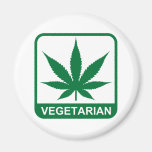Vegetarian Fridge Magnet