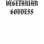 VEGETARIAN GODDESS T-SHIRT
