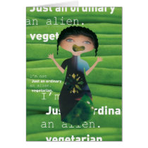 Vegetarian is no alien! cards