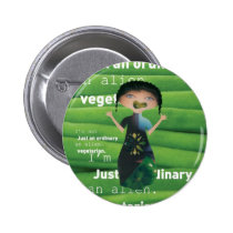 Vegetarian is no alien! buttons
