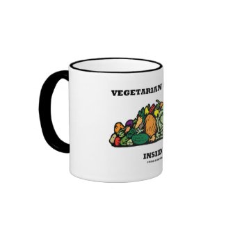 Vegetarian Matter Inside (Pile Of Vegetables) mug