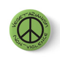 Vegetarian Non-Violence Button button