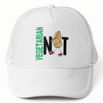 Vegetarian Nut 1 hats by gonenuts Vegetarian Nut 1 hats
