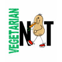 Vegetarian Nut 1 t-shirts