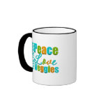 Vegetarian Peace Love Veggies Coffee Mug
