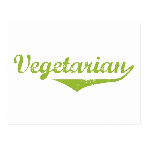 Vegetarian Post Card