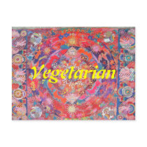 Vegetarian Post Card