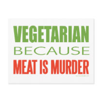 Vegetarian Post Cards