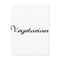 Vegetarian Postcard