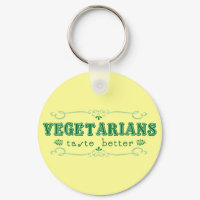 Vegetarian Taste Keychain keychain