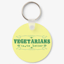 Vegetarian Taste Keychain by smallhandsdesigns Vegetarian Taste Keychain