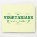 Vegetarian Taste mousepads by smallhandsdesigns Vegetarian Taste mousepads