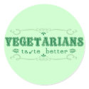 Vegetarian Taste Sticker by smallhandsdesigns Vegetarian Taste Sticker