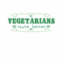 Vegetarian Taste t-shirts by smallhandsdesigns Vegetarian Taste t-shirts