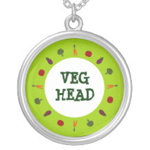 Vegetarian/Vegan Colorful Veggies Necklace