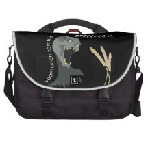 Vegetarian Zombie wants Graaaains! Commuter Bag