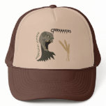 Vegetarian Zombie wants Graaaains! hats