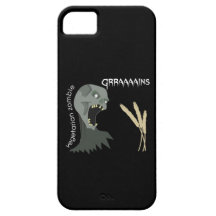 Vegetarian Zombie wants Graaaains! iPhone 5 Case