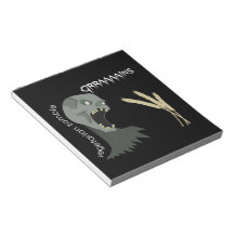 Vegetarian Zombie wants Graaaains! Notepad