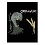Vegetarian Zombie wants Graaaains! Postcards Vegetarian Zombie wants Graaaains! Postcards