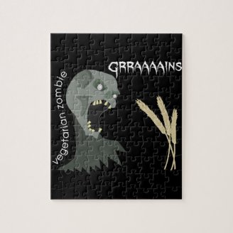 Vegetarian Zombie wants Graaaains! Puzzles
