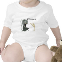 Vegetarian Zombie wants Graaaains! t-shirts