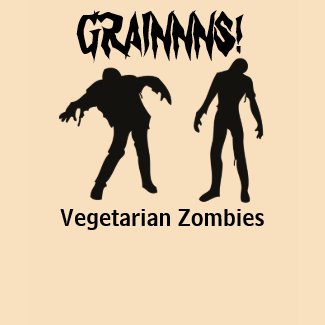 Vegetarian Zombies Shirt shirt