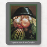 Vegetarians are at the root of everything. mousepads