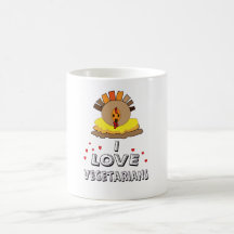 vegetarians coffee mug