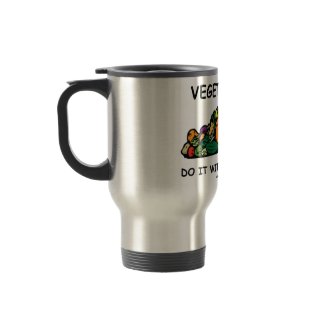 Vegetarians Do It With Vegetables (Humor) mug