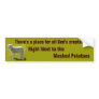 Vegetarians Nightmare Bumper Stickers