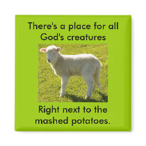 Vegetarian's nightmare magnets by Albomfamily Vegetarian's nightmare magnets