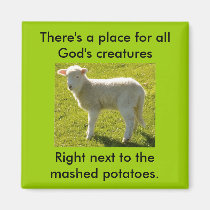 Vegetarians Nightmare magnets