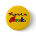 Vegetarians Rock buttons by vegetariangiftshop Vegetarians Rock buttons