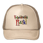 Vegetarians Rock (retro style) Hat