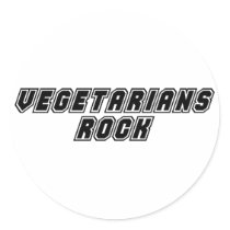 Vegetarians Rock stickers by dustin1175 Vegetarians Rock stickers
