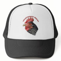 Vegetarians Rule! - Hat by GardenDelightsArts Vegetarians Rule! - Hat