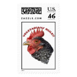 Vegetarians rule! - Stamp