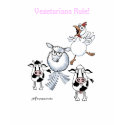 Vegetarians Rule! t-shirts