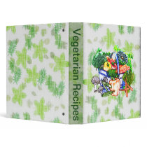 Veggie Basket 3 Ring Binders