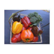Veggie basket ~ postcard by Andy2302 Veggie basket ~ postcard