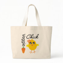 Veggie Chick bags by chicktshirts Veggie Chick bags