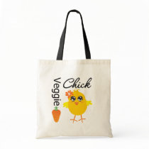Veggie Chick bags by chicktshirts Veggie Chick bags