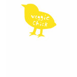 Veggie Chick Camo Tee (Yellow) t-shirts