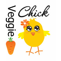 Veggie Chick t-shirts by chicktshirts Veggie Chick t-shirts